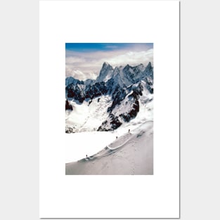 Chamonix Aiguille du Midi Mont Blanc Massif France Posters and Art